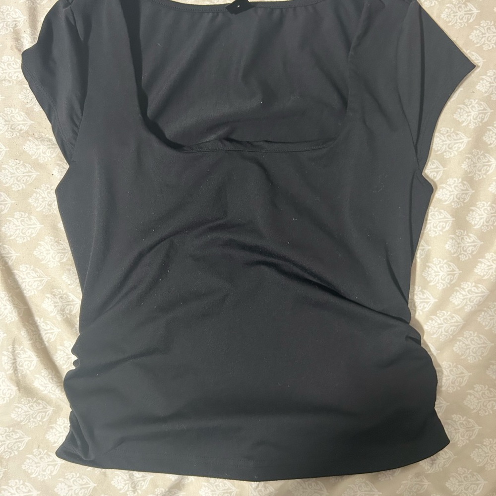 SHEIN Classic Black Blouse